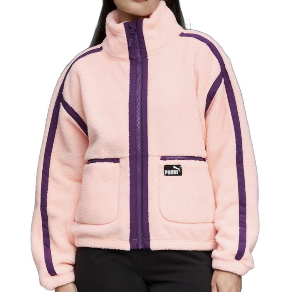 PUMA Oversized Fleece Jacket size XL